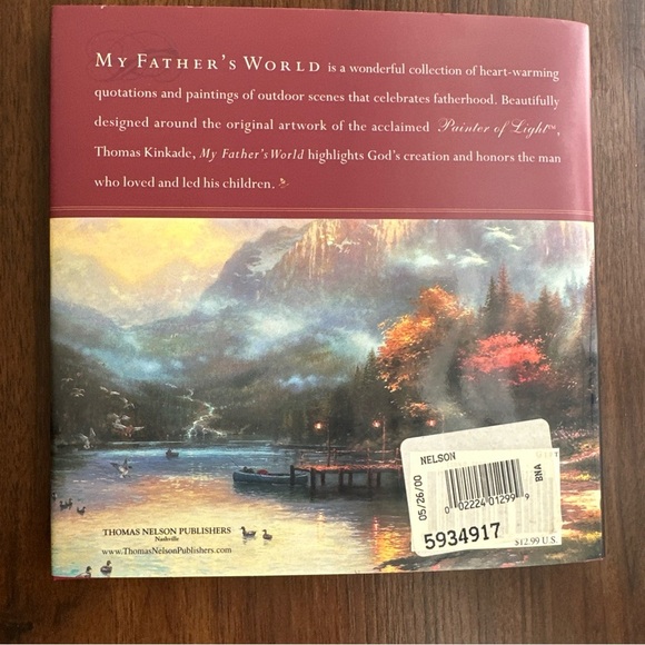Thomas Kinkade My Father's World Book - Picture 2 of 2